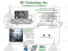Tablet Screenshot of bgtech.ca